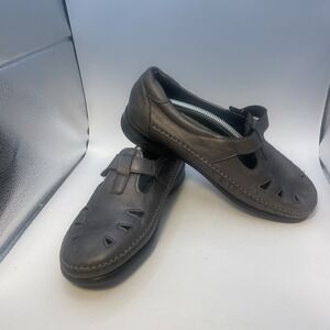 SAS Tripad Comfort Women's Size‎ 11 Shoes Mary Jane Adjustable Strap Metallic